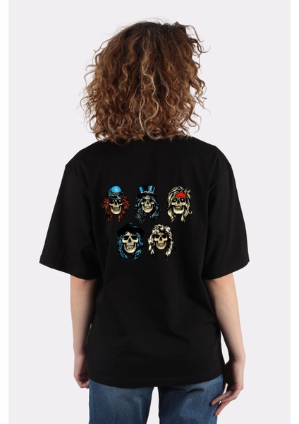 Guns N' Roses Oversize Kadın T-Shirt