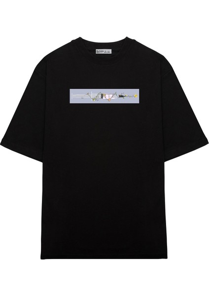 Oversize T-Shirt Enjektör Hemşire