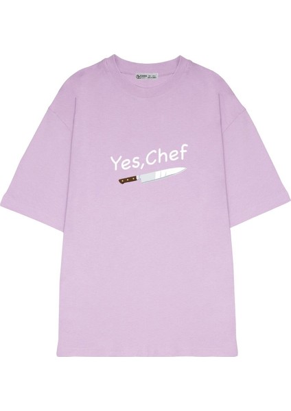 Oversize T-Shirt Yes Chef