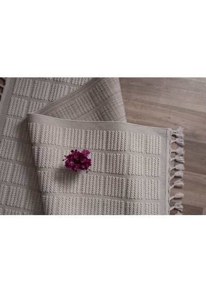BUKLE11880 Beyaz Yumuşak Dokulu Halı Kilim Salon Mutfak Koridor Kesme Yolluk Dokuma Makine Halısı fiyatları