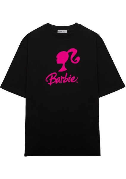 Oversize T-Shirt Barbie Cartoon