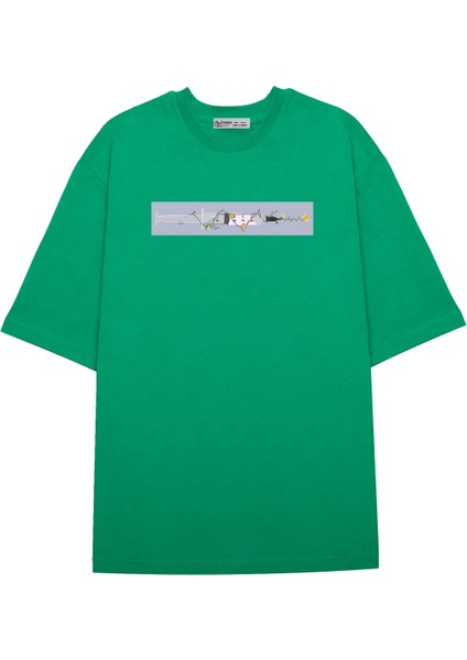 Oversize T-Shirt Enjektör Hemşire