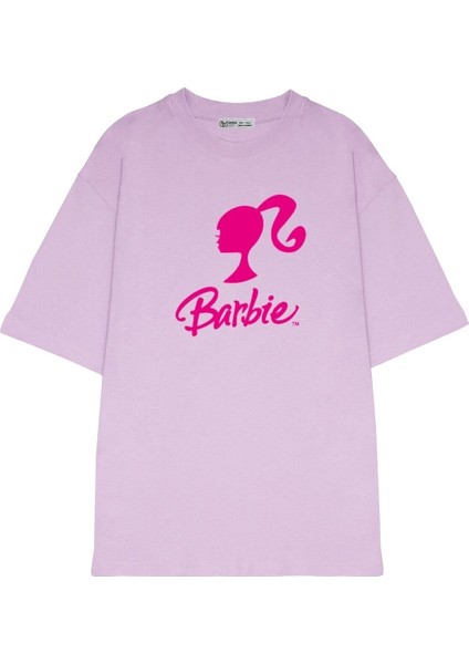 Oversize T-Shirt Barbie Cartoon