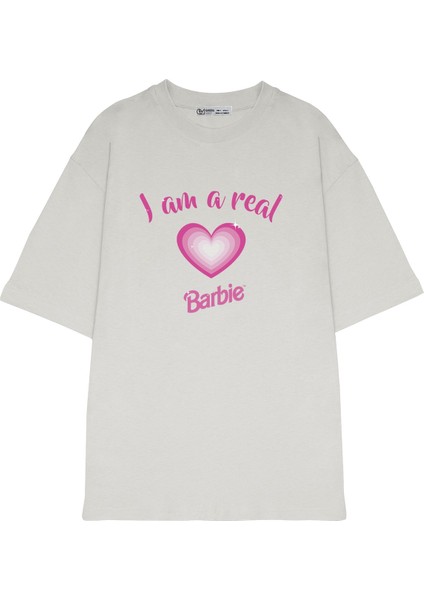 Oversize T-Shirt Barbie Cartoon--