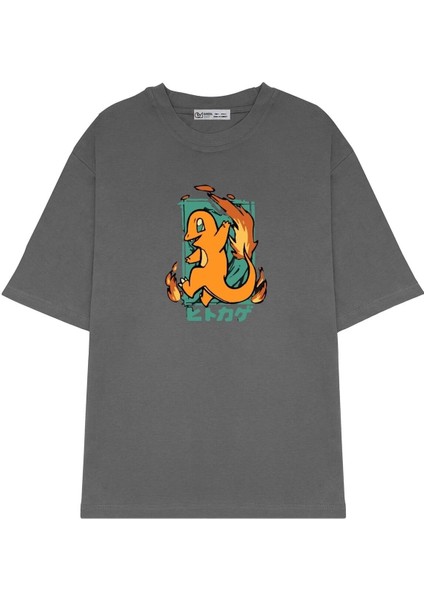 Oversize T-Shirt Pokemon Charmander