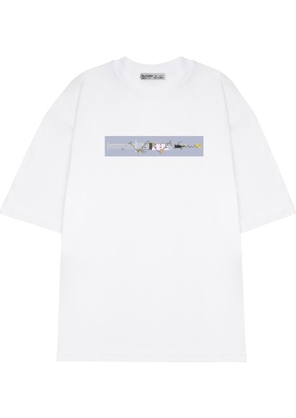 Oversize T-Shirt Enjektör Hemşire