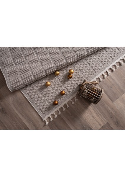 BUKLE11880 Bej Yumuşak Dokulu Halı Kilim Salon Mutfak Koridor Kesme Yolluk Dokuma Makine Halısı fiyatları