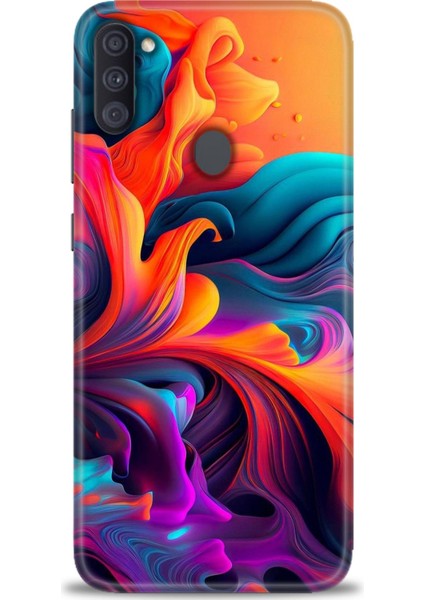 Samsung Galaxy M11 Uyumlu Kılıf Hd Baskılı Kılıf - 213