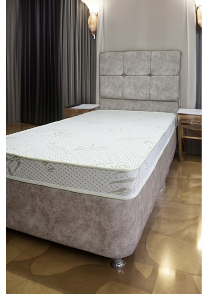 15 cm Tek Kişilik Sünger Baza Yatağı, Unisex Full Ortopedik Yataklar, Lux Çocuk Baza Yatak