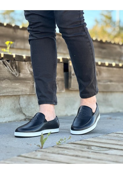 Itallano 9072 Deri Siyah Casual Erkek Ayakkabı fırsatları