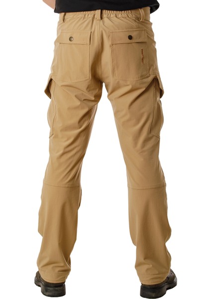 Trekking Kargo Pantolon Bej (Model: Feather)