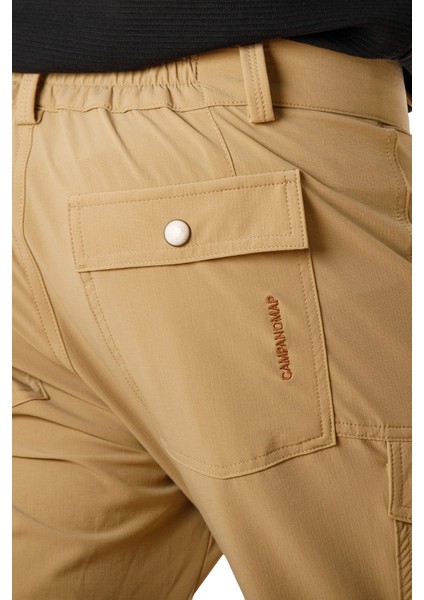 Trekking Kargo Pantolon Bej (Model: Feather)