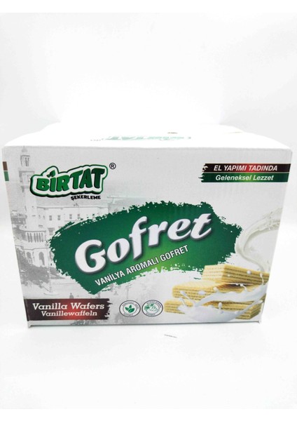 Şekerleme  Vanilya Gofret 130 gr × 4 Paket