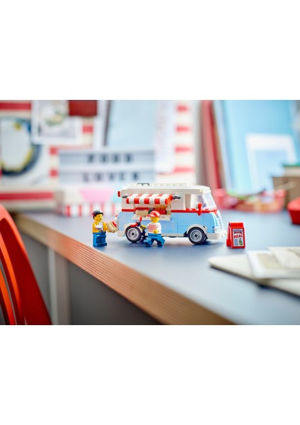 40681 Retro Food Truck Icons fiyatları