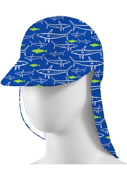 Slipstop Jaws Sun Hat Erkek Çocuk Uv Koruma Şapka