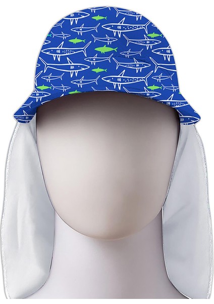 Slipstop Jaws Sun Hat Erkek Çocuk Uv Koruma Şapka