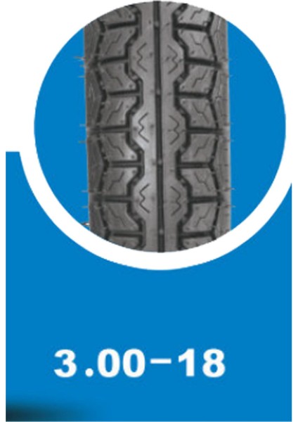 IRAN YASA TIRE & RUBBER Yasa Epjin Ön/arka Motosiklet Yol Lastiği 3.00-18 Tt (Iç Lastikle Kullanıma Uygundur)6pr