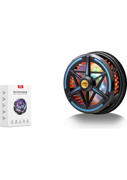 HDX4355 Telefon Soğutucu Ledli Siyah