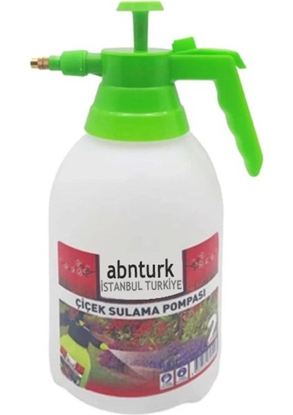 2 Litre Üstten Basma Portatif Tayzikli Ilaçlama Pompası Sulama Spreyi Tayzikli Çiçek Sulama Pompası