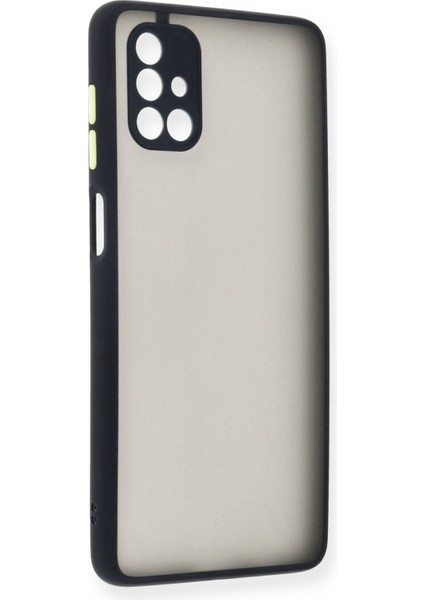 Samsung Galaxy M51 Kılıf Montreal Silikon Kapak - Lacivert
