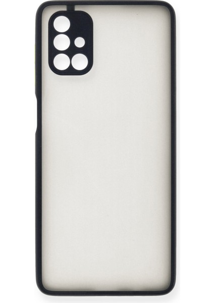 Samsung Galaxy M51 Kılıf Montreal Silikon Kapak - Lacivert