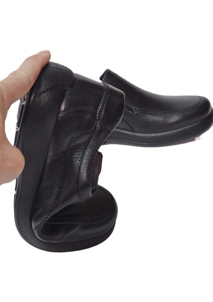 Erkek Deri Ortopedik Taban Tamamen El Yapımı Ayakkabı