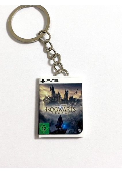 Hogwarts Legacy Minyatür Ps5 Oyun Kutusu Anahtarlık
