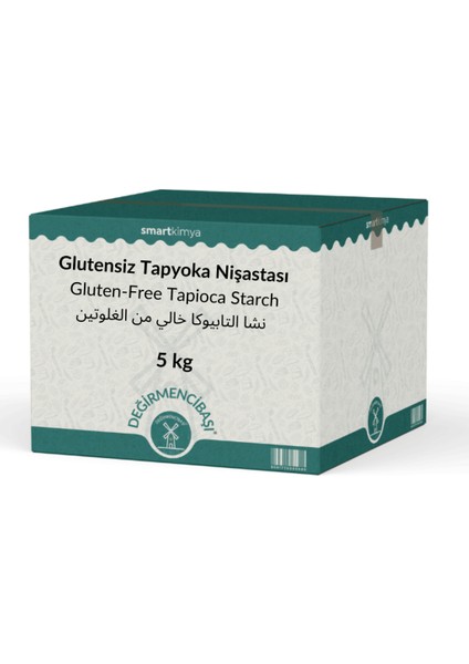 Glutensiz Tapyoka Nişastası 5 kg