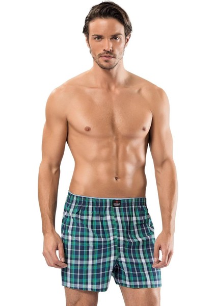 Erkek Poplin Desenli Boxer 1440 - 3 Adet