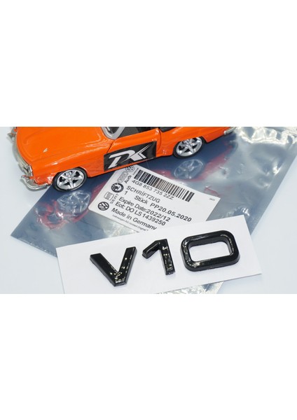V10 3m 3D Siyah Abs Bagaj Logo Amblem Audi Ile Uyumlu