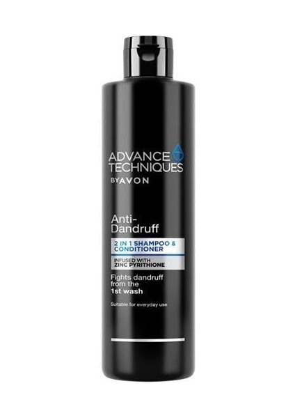 Advance Techniques By Avon Kepeklenmeye Karşı 2 Si 1 Arada Şampuan ve Saç Kremi 400 ml