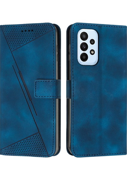 Samsung Galaxy A72 ile Uyumlu Pu Deri Telefon Kılıfı (Yurt Dışından)