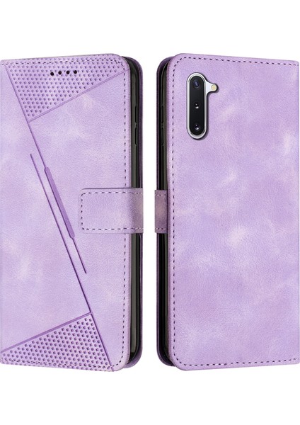 Samsung Galaxy Note 10 ile Uyumlu Pu Deri Telefon Kılıfı (Yurt Dışından)
