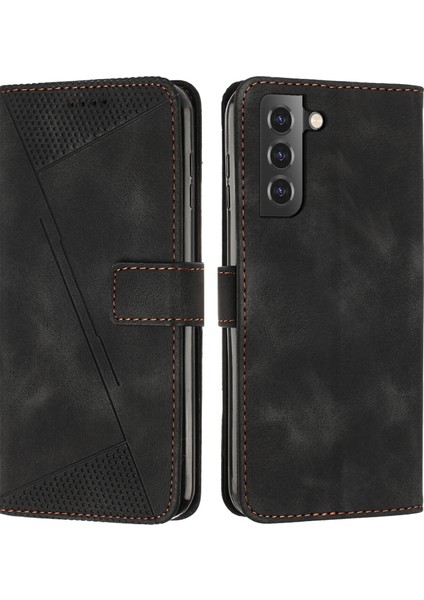 Samsung Galaxy S21 Fe ile Uyumlu Pu Deri Telefon Kılıfı (Yurt Dışından)