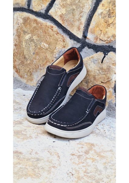 Nubuk Deri Erkek Ayakkabı Siyah Casual fiyatları