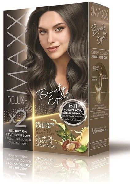 Saç Boyası 6.11 Yoğun Koyu Küllü Kumral