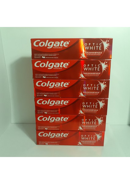 Optıc White Diş Macunu 50 Ml X 6 Adet
