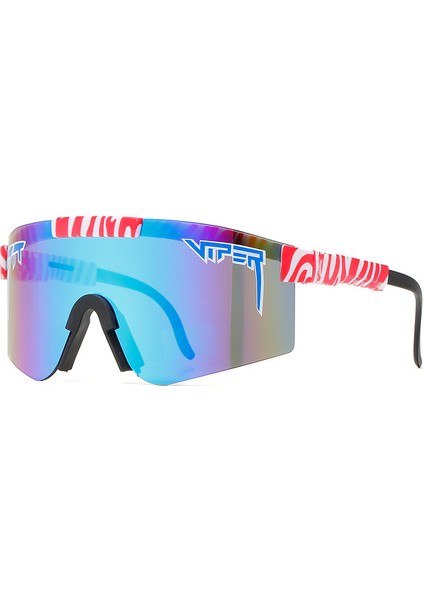 Erkekler ve Kadınlar Için Renkli Film Güneş Gözlüğü Yol Bisiklet Gözlükleri Açık Hava Sporları Ayarlanabilir Rüzgar Geçirmez Güneş Gözlüğü C14 (Polarizer) (Yurt Dışından)