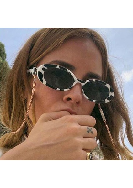 Erkek ve Kadına Özel Küçük Çerçeveli Güneş Gözlüğü, Inek Rengi, Hafif ve Rahat Güneş Gözlüğü, Gözlük 5192, Şeffaf Mor (Yurt Dışından) fiyatları