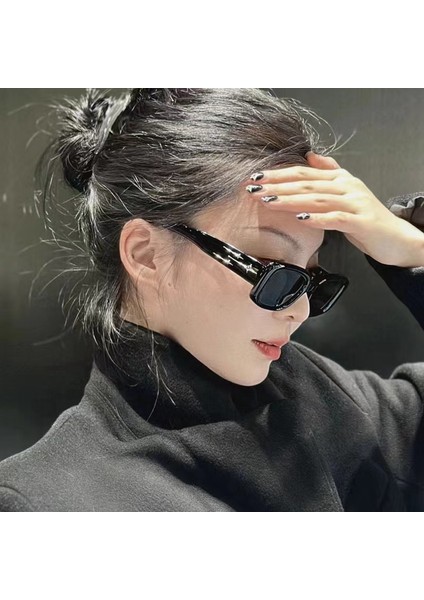 Starry Sky Erkek ve Kadın Meteor Güneş Gözlüğü Anti-Uv Güneş Koruma Güneşlik Güneş Gözlüğü Premium Bej Çerçeve Siyah Çerçeve (Anti-Mavi Işık Düz) (Yurt Dışından)