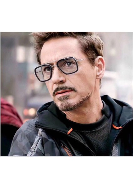 Erkekler ve Kadınlar Için Moda Çift Köprü Metal Güneş Gözlüğü Kişiselleştirilmiş Kare Çerçeve Güneş Gözlüğü Açık Anti-Uv Güneşlik 2/11 Çay Altın Çerçeve Degrade Çay (Yurt Dışından) modelleri