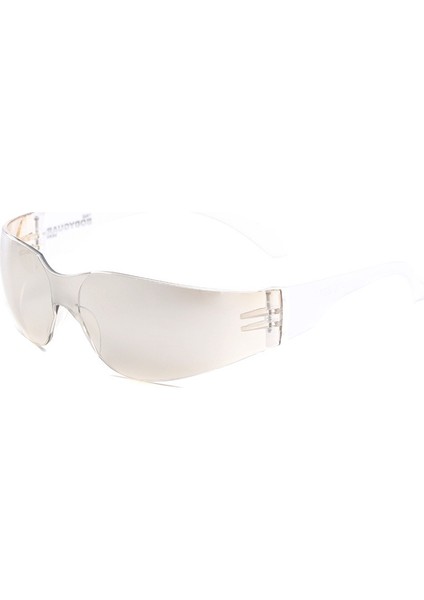 Erkekler ve Kadınlar Için Açık Hava Sporları Anti-Uv Güneş Gözlüğü Motosiklet Sürme Güvenliği Anti-Darbe Koruyucu Gözlük C4 Şeffaf Çerçeve Beyaz Cıva (Yurt Dışından) fırsatları