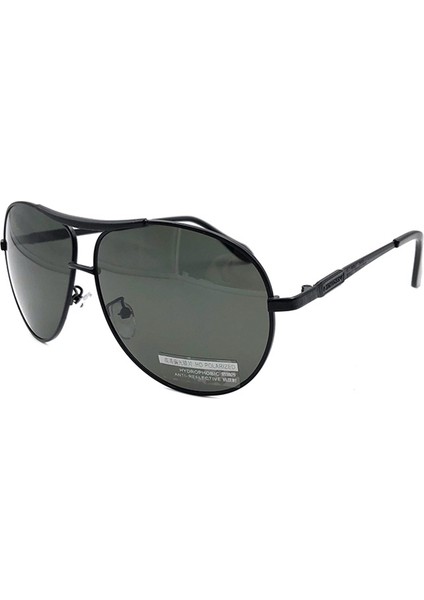 Ruosen Erkek Metal Polarize Güneş Gözlüğü Trendy Büyük Çerçeve Siyah Kurbağa Moda Sürücü Sürüş Güneş Gözlüğü 9026 # Siyah Çerçeve Koyu Yeşil Film (Yurt Dışından) indirimleri