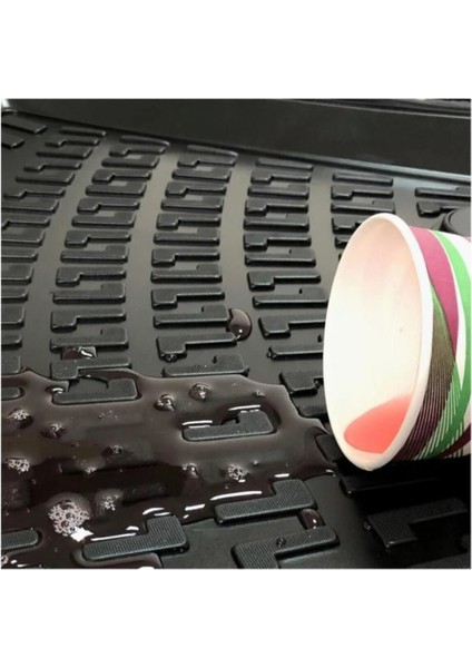 Hyundai Ioniq 5 Hareketli Orta Konsol Arka Tarafta 2023 Araca Özel 3D Havuzlu Paspas fiyatları