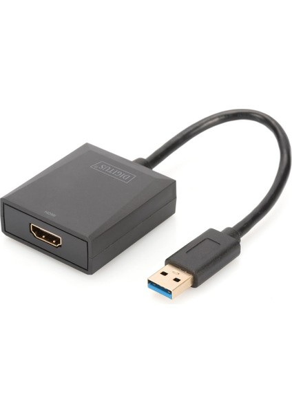 USB 3.0 HDMI Grafik Adaptörü giriş: 1 x USB 3.0 Usb-A Erkek çıkış: 1 x HDMI A (19-Pin) Dişi (Full Hd, 1080P) PLASTIK