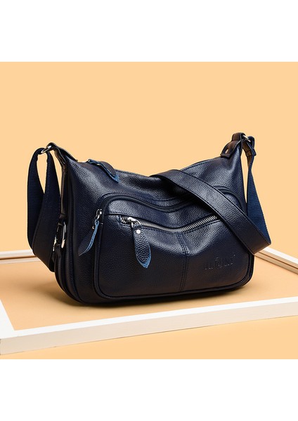 Kadın Çantası Yeni Omuzdan Askili Çanta Bayan Çanta Yaz Orta Yaşlı Anne Çantası Moda Askılı Çanta (Yurt Dışından)