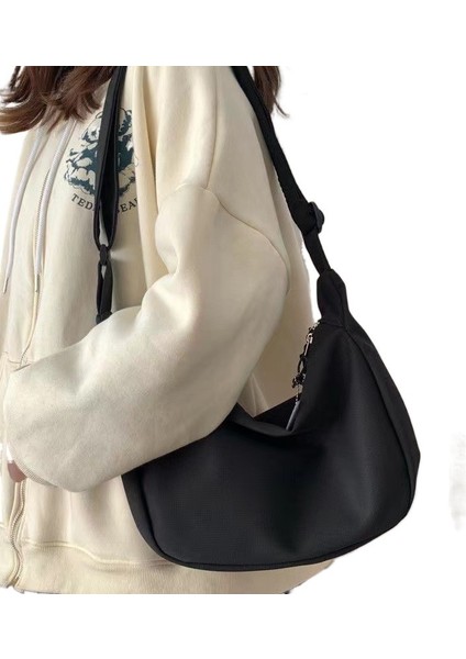 Şeker Rengi Çok Yönlü Basit Omuz Messenger Çanta (Yurt Dışından)