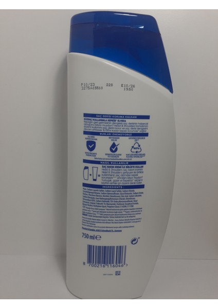 Kepek Şampuan Mentol Ferahlığı 750 Ml X 5 Adet modelleri