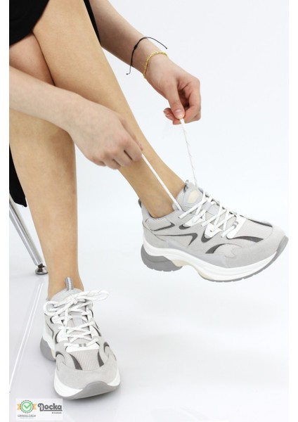 Kadın Mevsimlik Kalın Taban Klasık Tarz Casual Spor Ayakkabı SS24/SP163 fırsatları