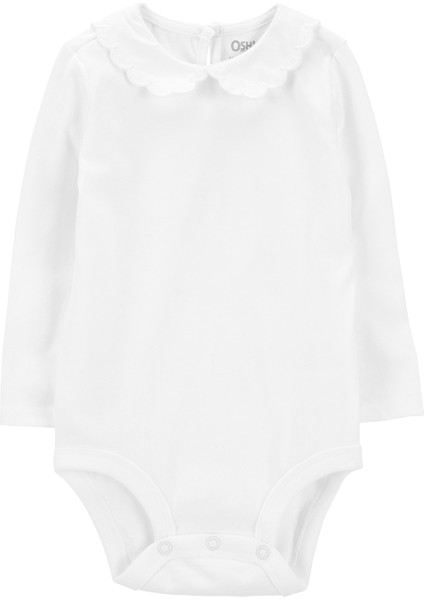 Kız Bebek Body Beyaz